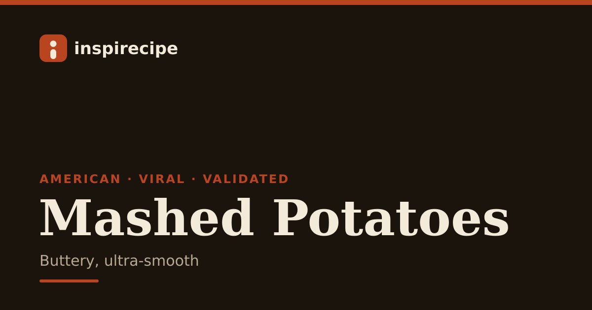 Best Mashed Potatoes