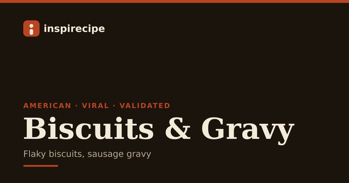 Sausage Biscuits and Gravy