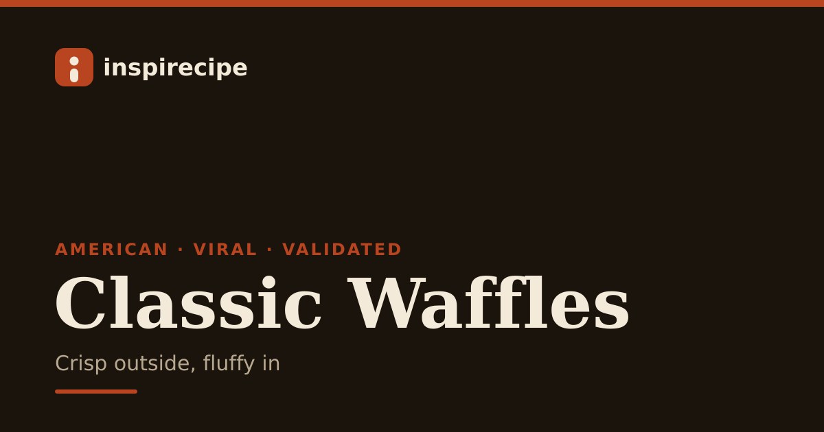 Classic Waffles