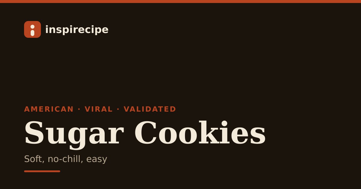 Easy Sugar Cookies