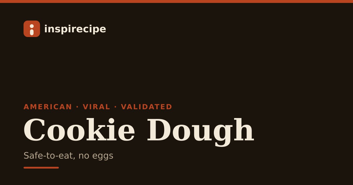 Edible Cookie Dough