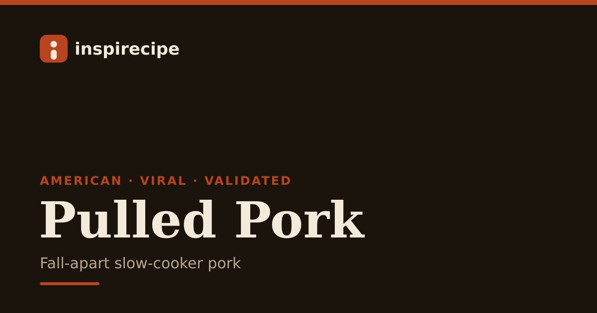 Slow Cooker Pulled Pork
