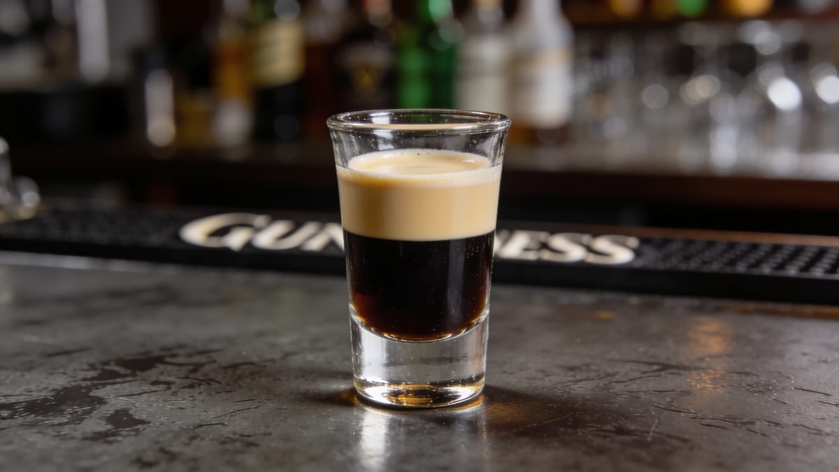 Baby Guinness · Irish dessert