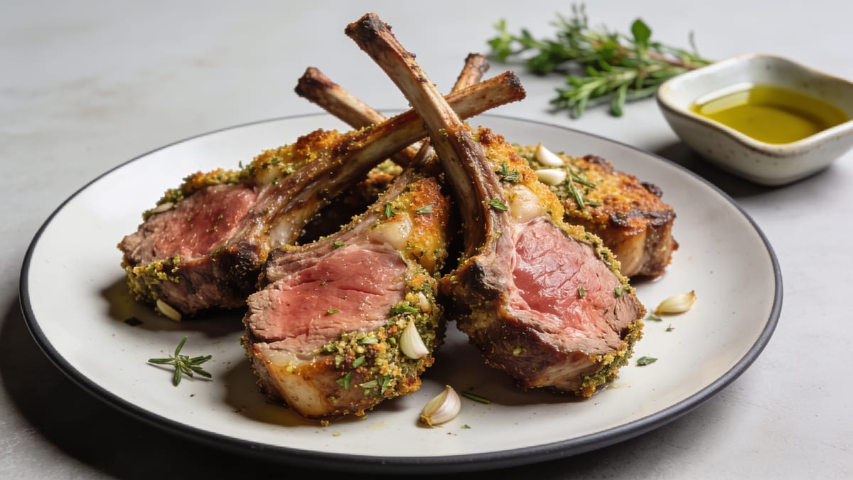 Oven-Baked Lamb Chops · American main course