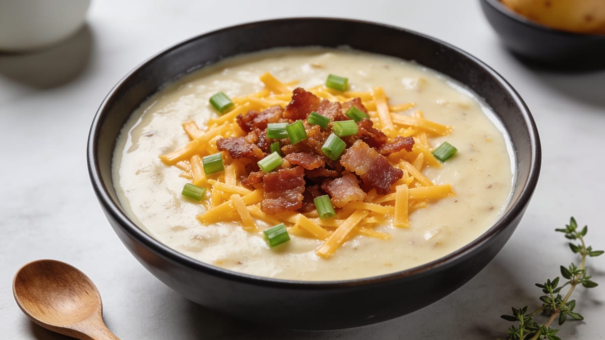 Baked Potato Soup · American soup