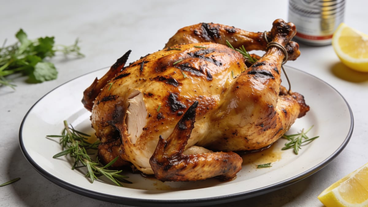 Beer Can Chicken · American main course