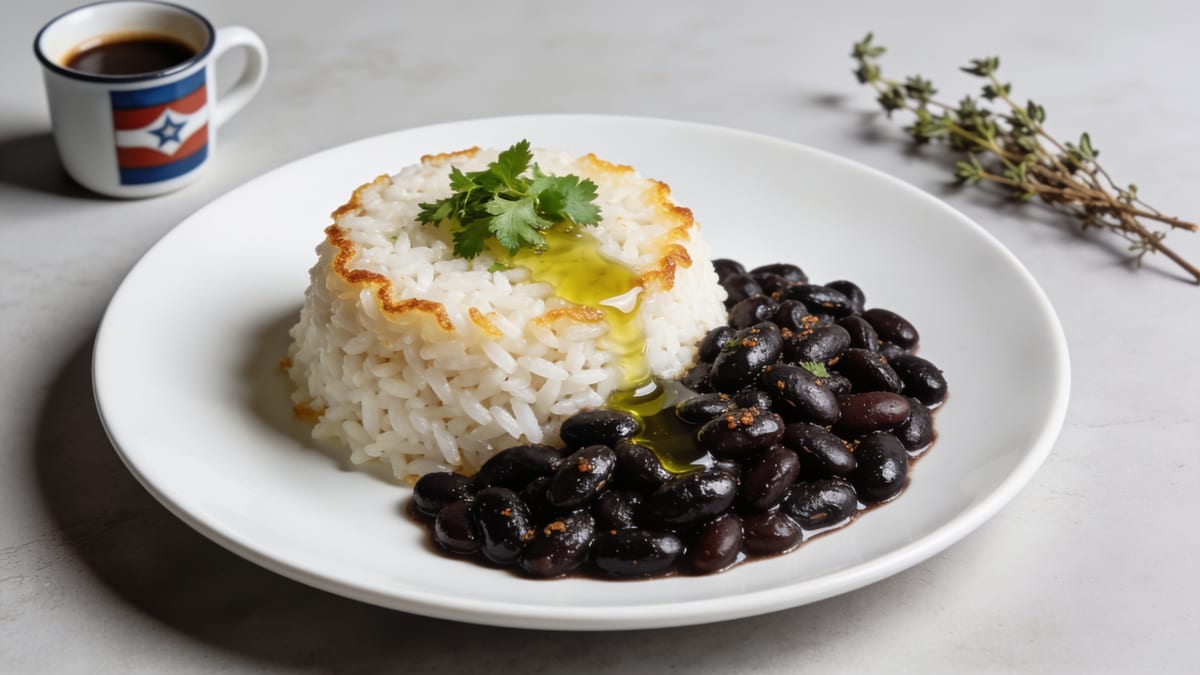Black Beans and Rice · Cuban main course