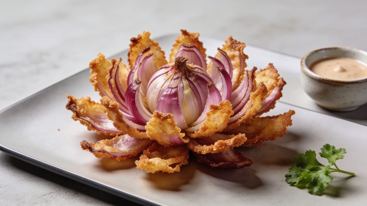 Blooming Onion · American appetizer