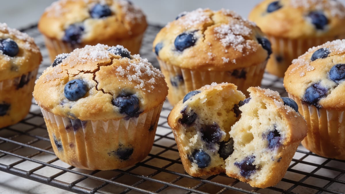 Muffin ai Mirtilli · American dessert