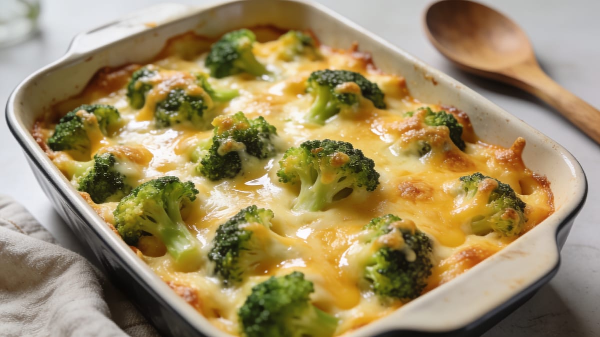 Broccoli Cheese Casserole · American main course