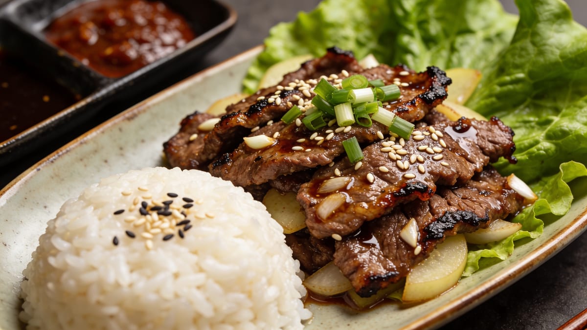 불고기 · Korean main course