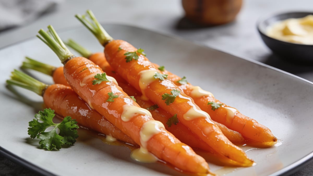 Buttered Carrots · American main course