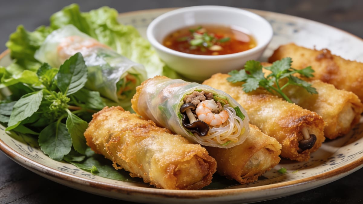 Chả Giò — Vietnamese Fried Spring Rolls · Vietnamese appetizer