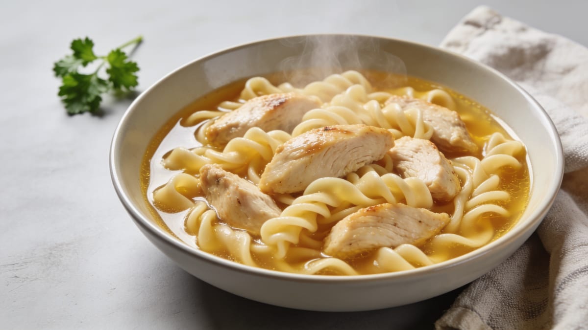 Chicken and Noodles · American main course