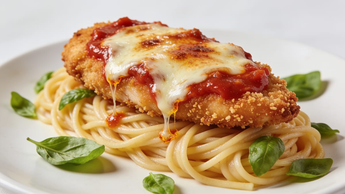 دجاج بارميزان · Italian main course