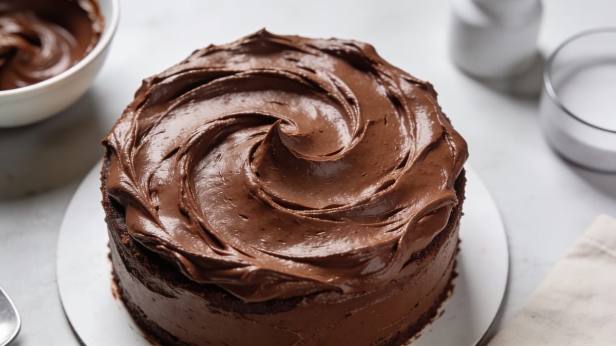 Chocolate Frosting · American dessert