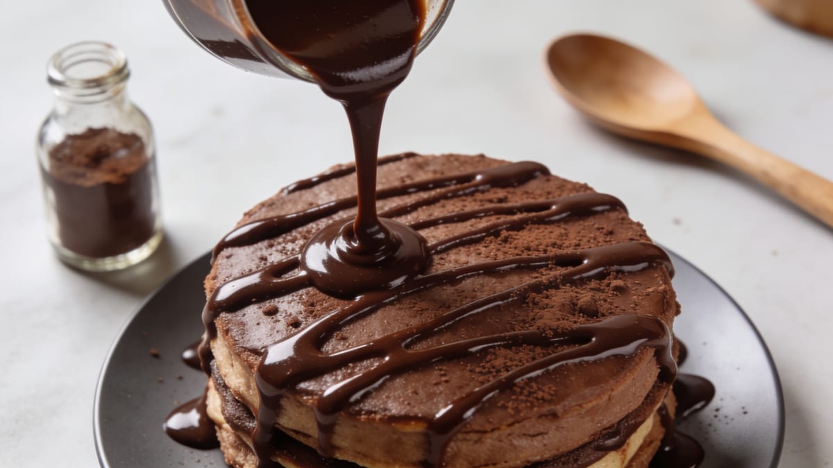 Homemade Chocolate Syrup · American dessert