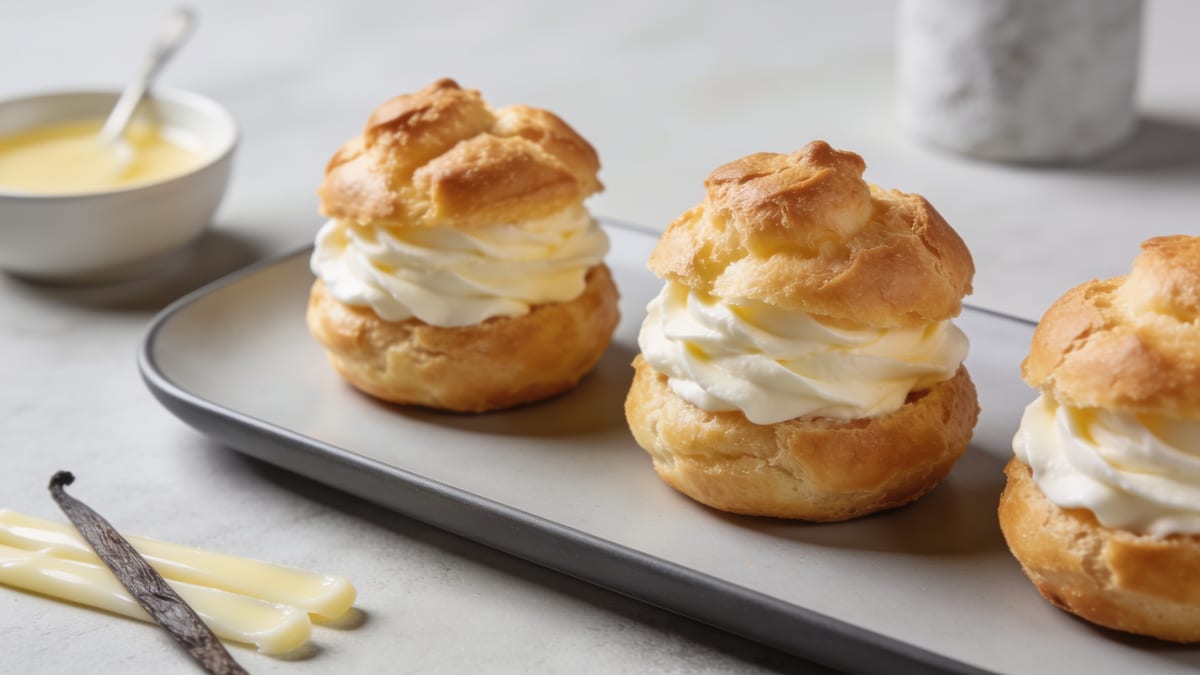 Cream Puffs · French dessert
