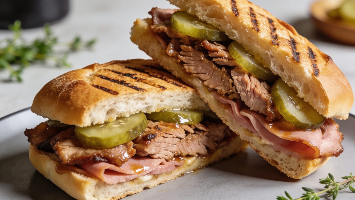 Cuban Sandwich · Cuban main course