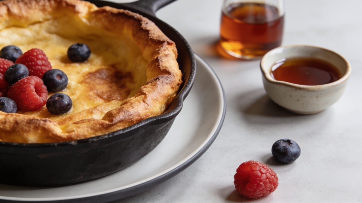Dutch Baby Pancake · American breakfast