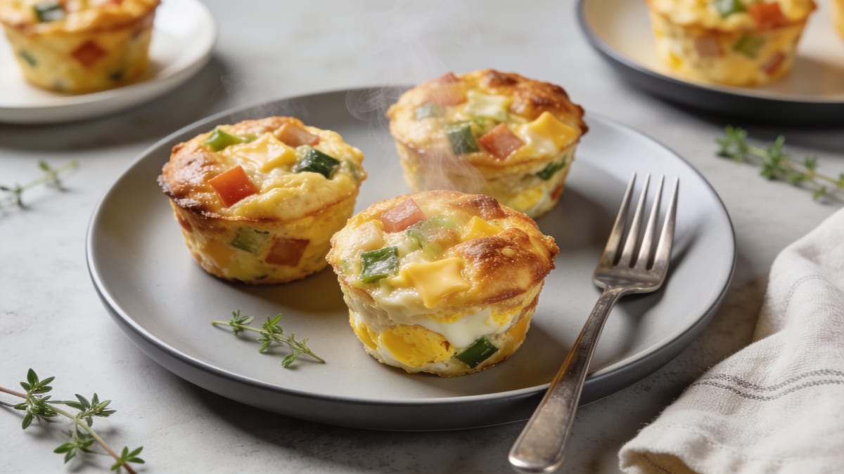 Breakfast Egg Muffins · American breakfast