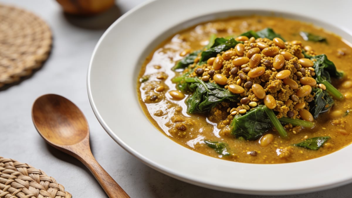 Egusi Soup · Nigerian main course