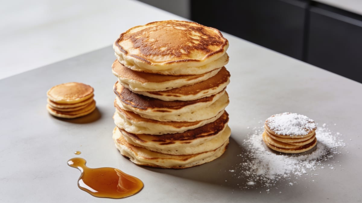 Fluffy Flapjack Pancakes · American breakfast
