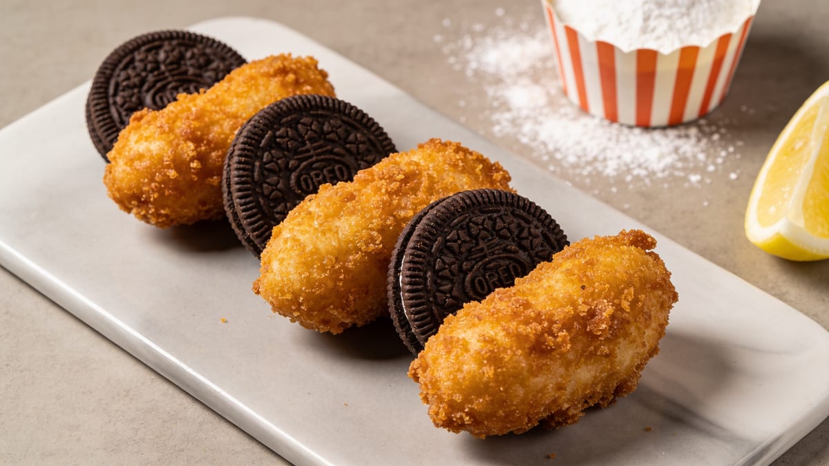 Deep-Fried Oreos · American dessert