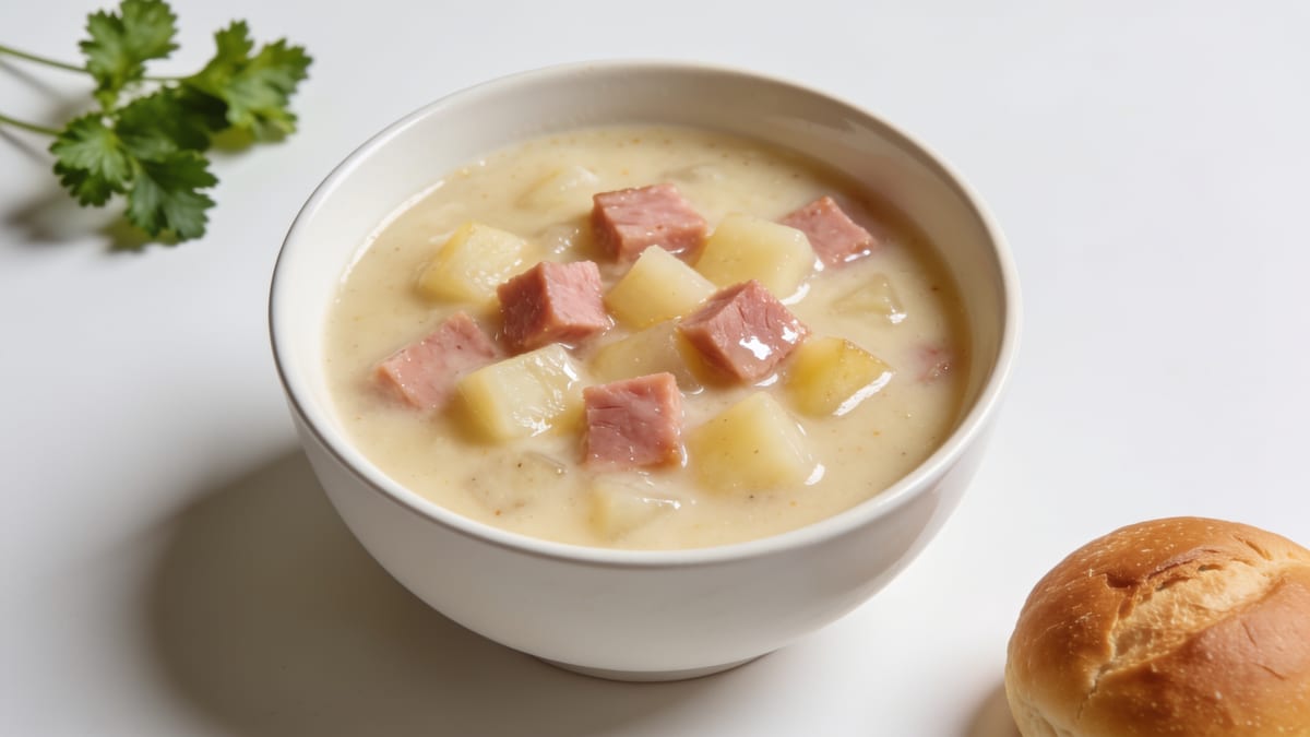 Ham and Potato Soup · American soup