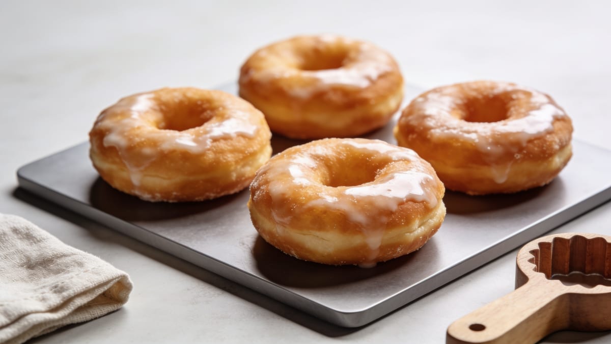 Homemade Doughnuts · American dessert