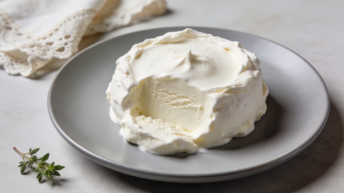 Homemade Mascarpone Cheese · Italian dessert