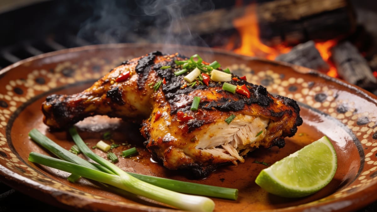 Jamaican Jerk Chicken · Jamaican main course