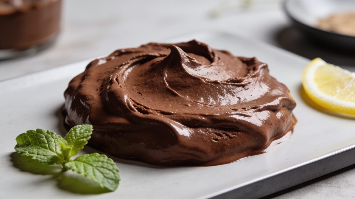Keto Chocolate Mousse · American dessert