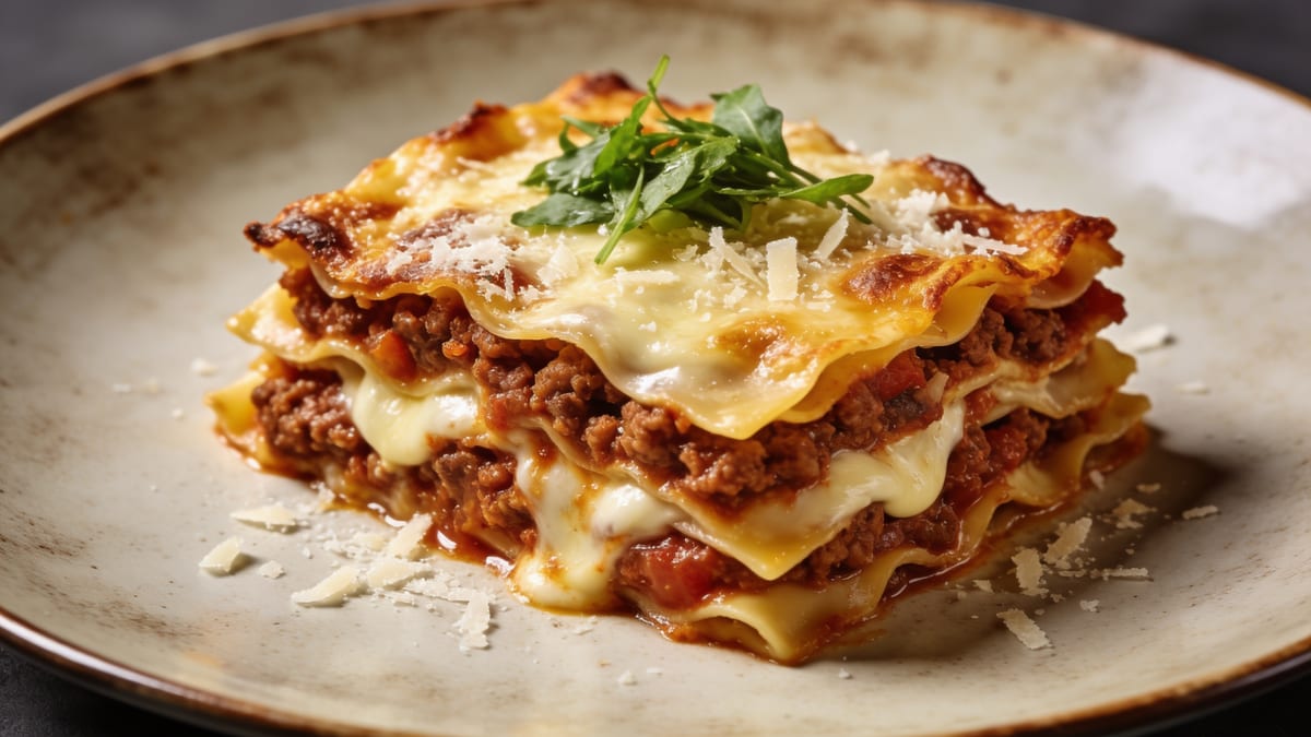 Lasagne alla Bolognese — Classic Baked Lasagna · Italian main course