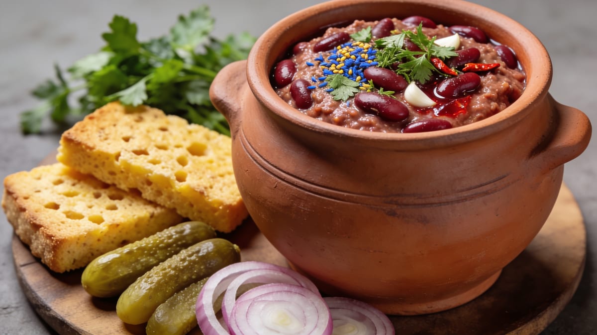 Lobio — Georgian Spiced Bean Stew · Georgian main course
