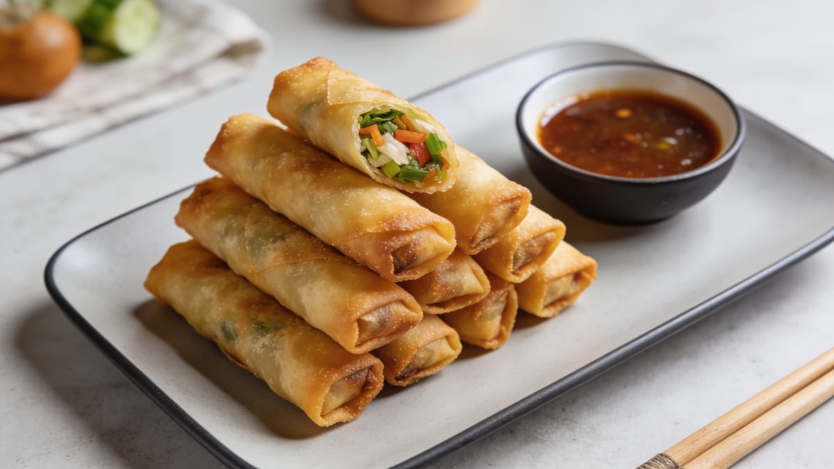 Lumpia (Filipino Spring Rolls) · Filipino appetizer