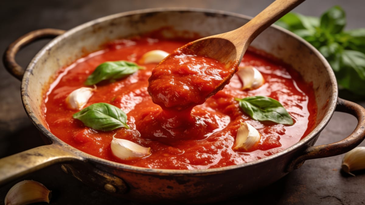 마리나라 소스 · Italian main course