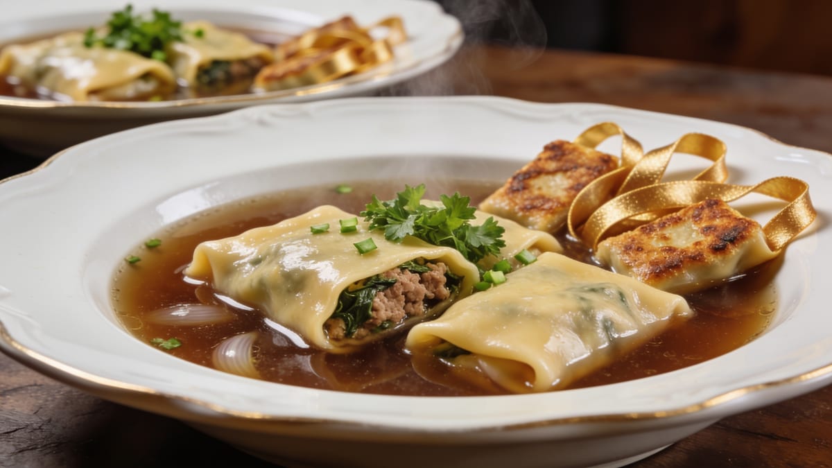 Maultaschen — Swabian Filled Pasta Pockets · German main course
