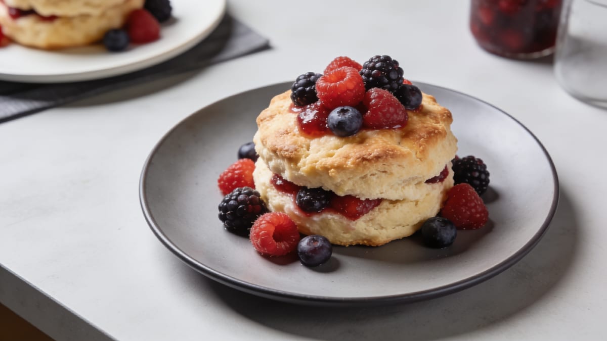 Old-Fashioned Shortcake · American dessert