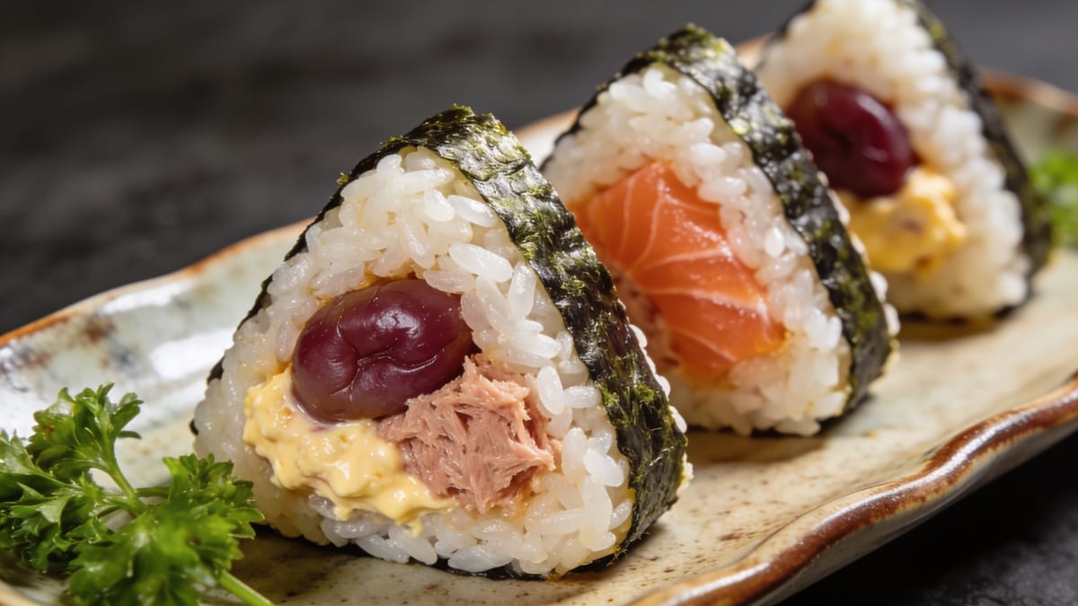Onigiri — Japanese Rice Balls · Japanese snack