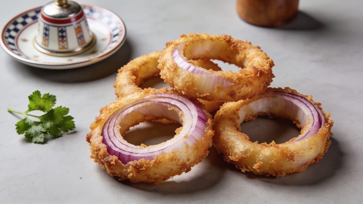 Old-Fashioned Onion Rings · American main course