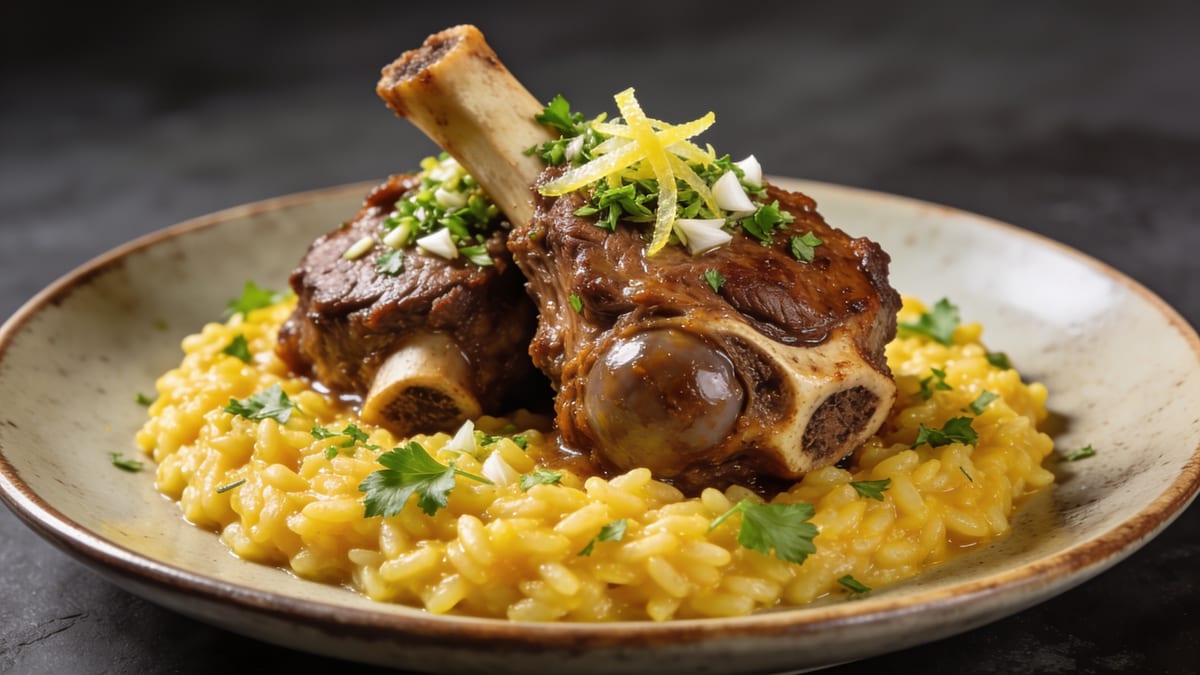 Osso Buco alla Milanese — Braised Veal Shanks · Italian main course