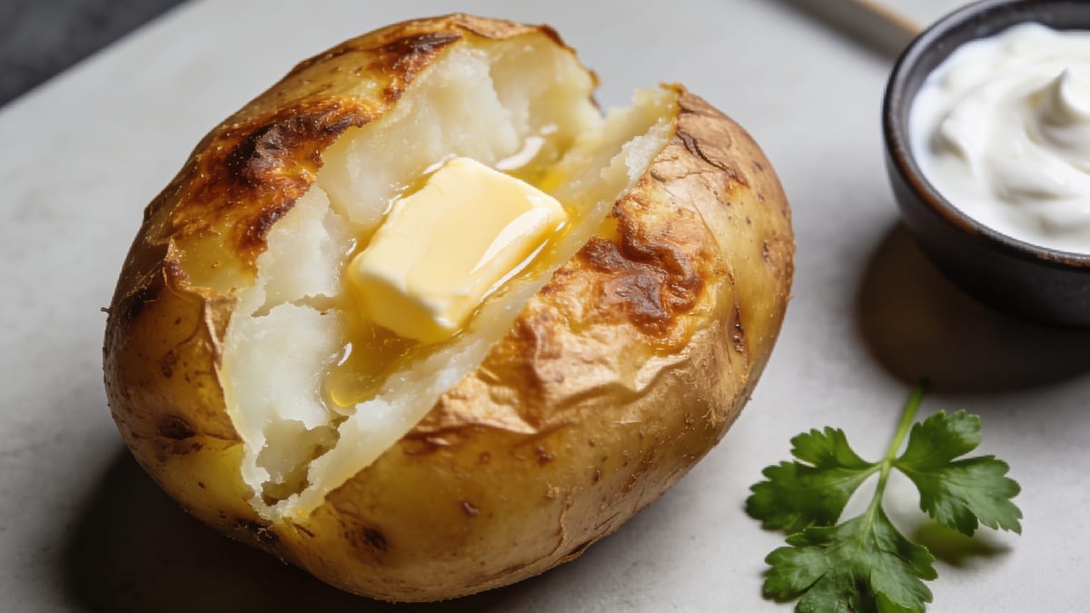 Perfect Baked Potato · American main course