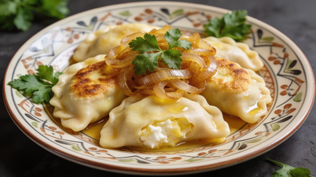 Pierogi — ravioli polacchi ripieni · Polish main course