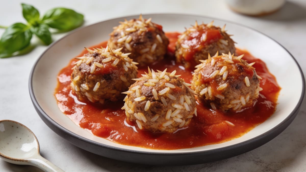 Porcupine Meatballs · American main course