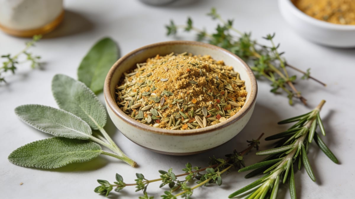 Homemade Poultry Seasoning · American main course