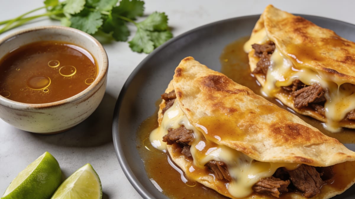 Quesabirria Tacos · Mexican main course