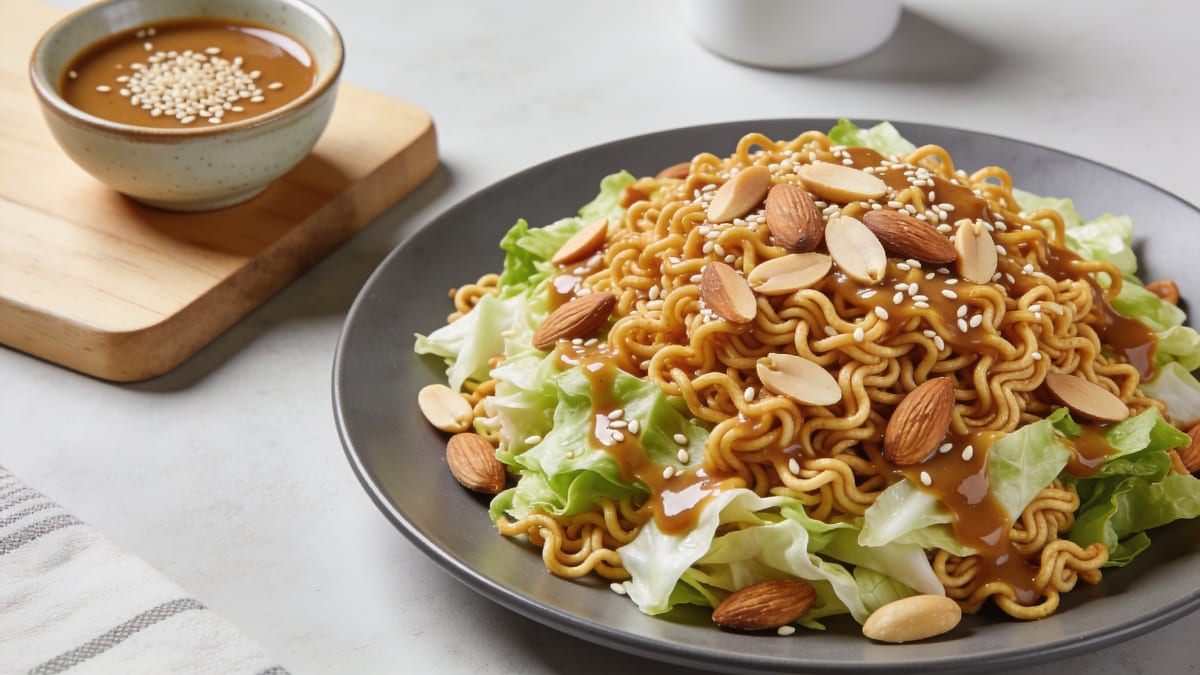 Ramen Noodle Salad · American salad