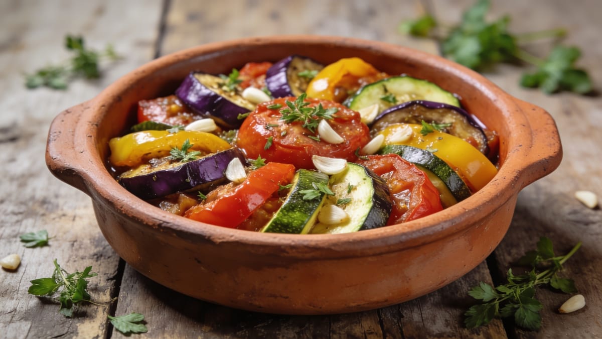 Ratatouille — Provençal Summer Vegetable Stew · French main course
