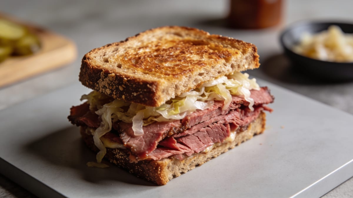 Reuben Sandwich · American main course